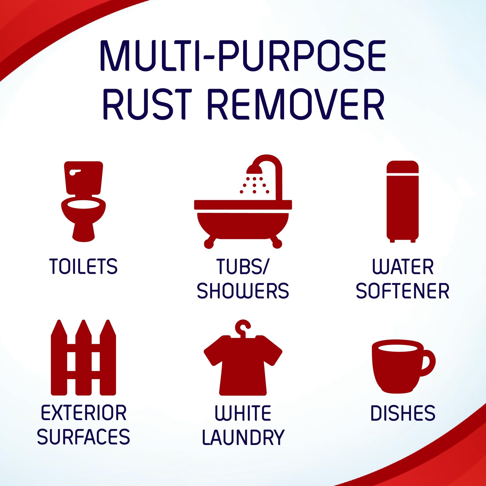 Iron OUT Powder Rust Stain Remover, Remove and Prevent Rust Stains in Bathrooms,