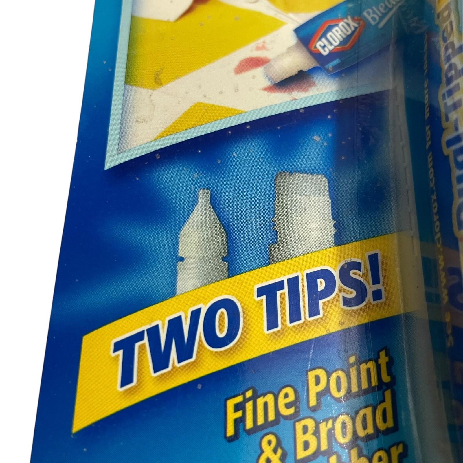 Clorox Bleach Pen Gel for Whites Dual Tipped 2 oz Sealed Discontinued