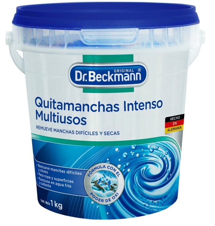 DR. BECKMANN STAIN REMOVER QUITAMANCHAS MULTIUSOS 1kg.