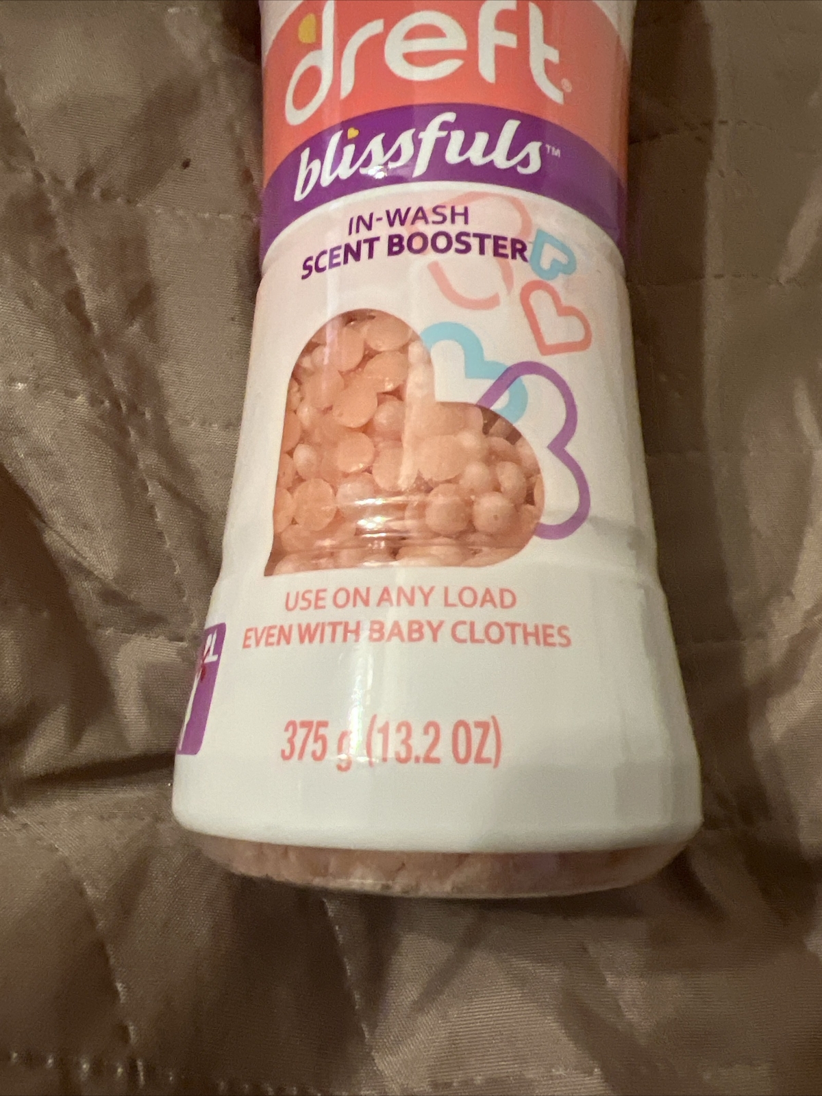 Dreft Blissfuls Laundry Scent Booster Beads for Washer, Baby Fresh Scent 13.2oz