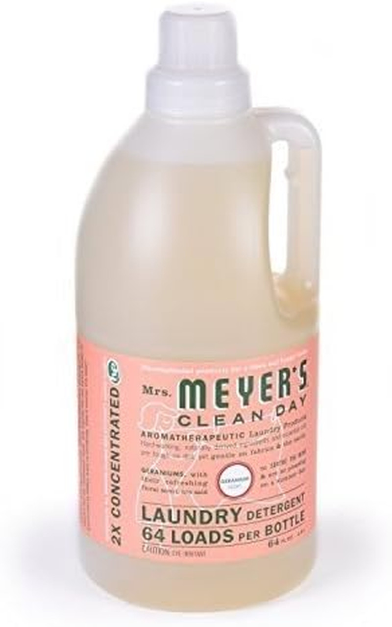 Liquid Laundry Detergent, Biodegradable Formula Infused with Essential Oils 64oz