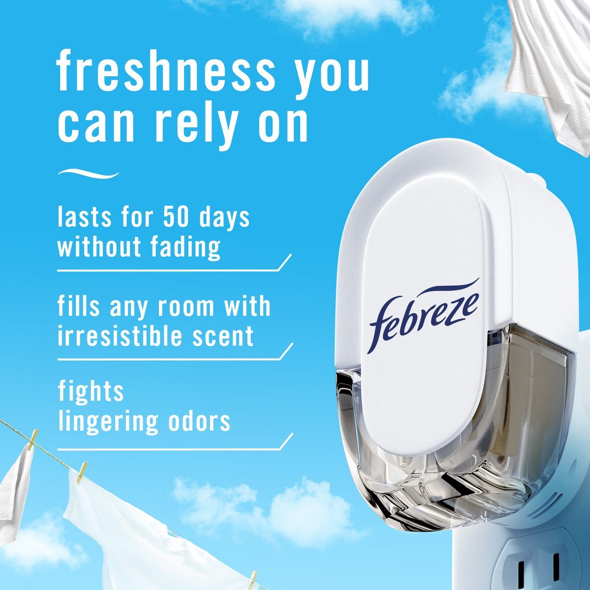 Febreze Downy Infusions Calm Plug Dual Air Freshener Refill – 1.75 fl oz/2pk