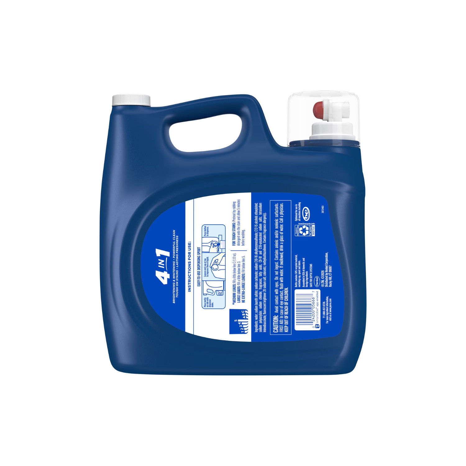 Purex Fresh Mountain Breeze Liquid Detergent 225 fl oz 200 Loads