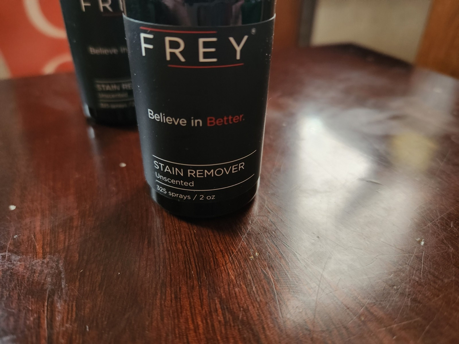 FREY Laundry Stain Remover Spray Unscented, 2 oz Pack Of 2