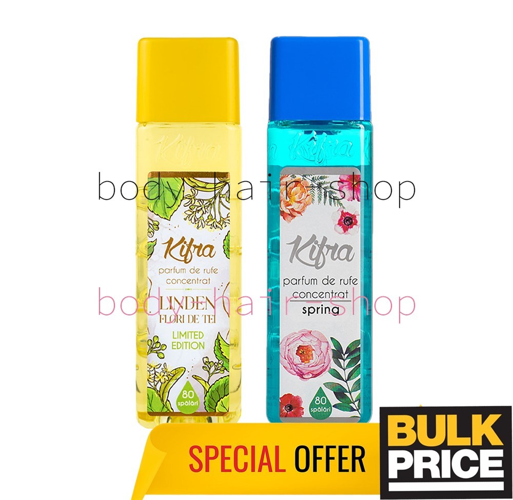 Kifra Spring Linden Laundry Perfume Fabric Scent Floral Freshness Blossom 200ml