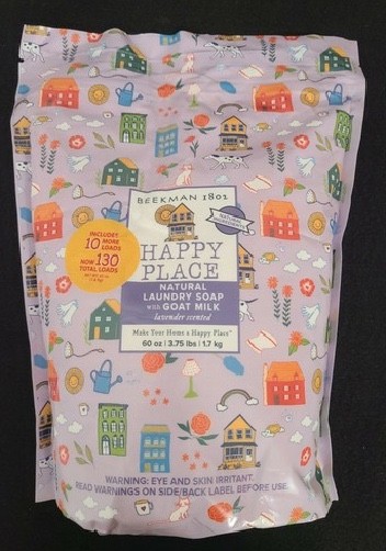#Beekman 1802 Happy Place LAVENDER Natural Laundry Detergent Soap—130 Loads