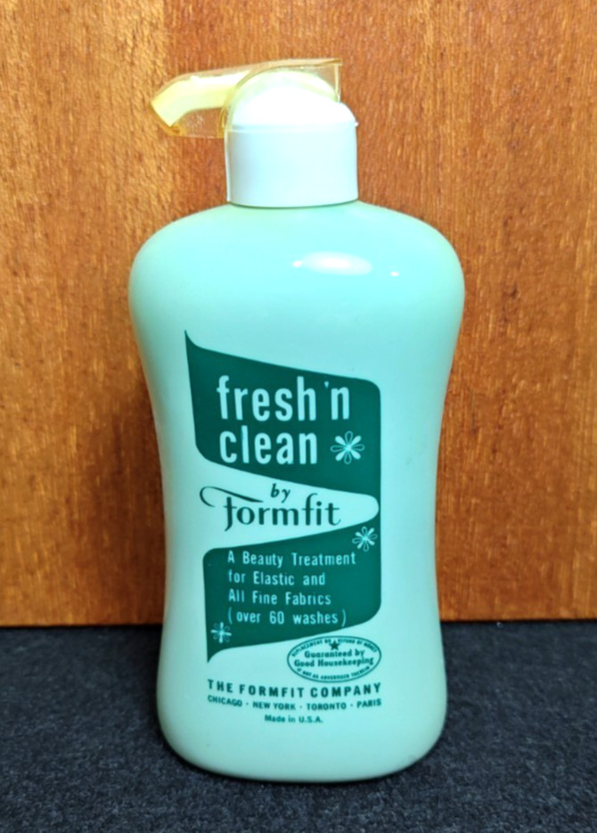 Formfit Fresh ‘n Clean Fine Fabric Detergent – 1950-60s USA Undergarment Wash