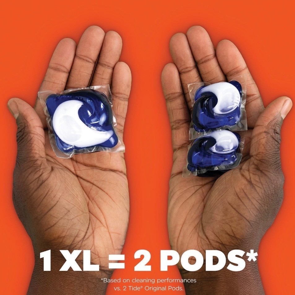 Tide Power PODS with Febreze Laundry Detergent Pacs Spring & Renewal 72 ct
