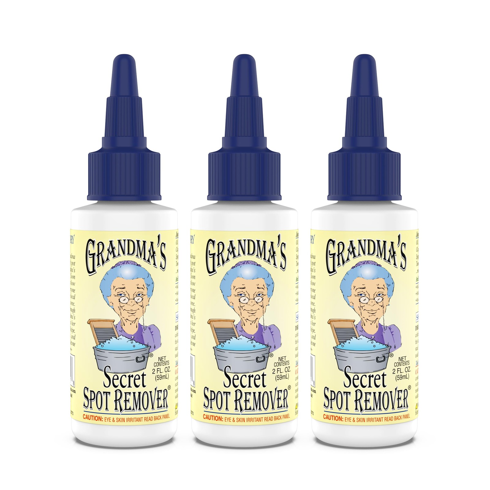 Grandma’s Secret Spot Remover Laundry 2.00 Fl Oz (Pack of 3),