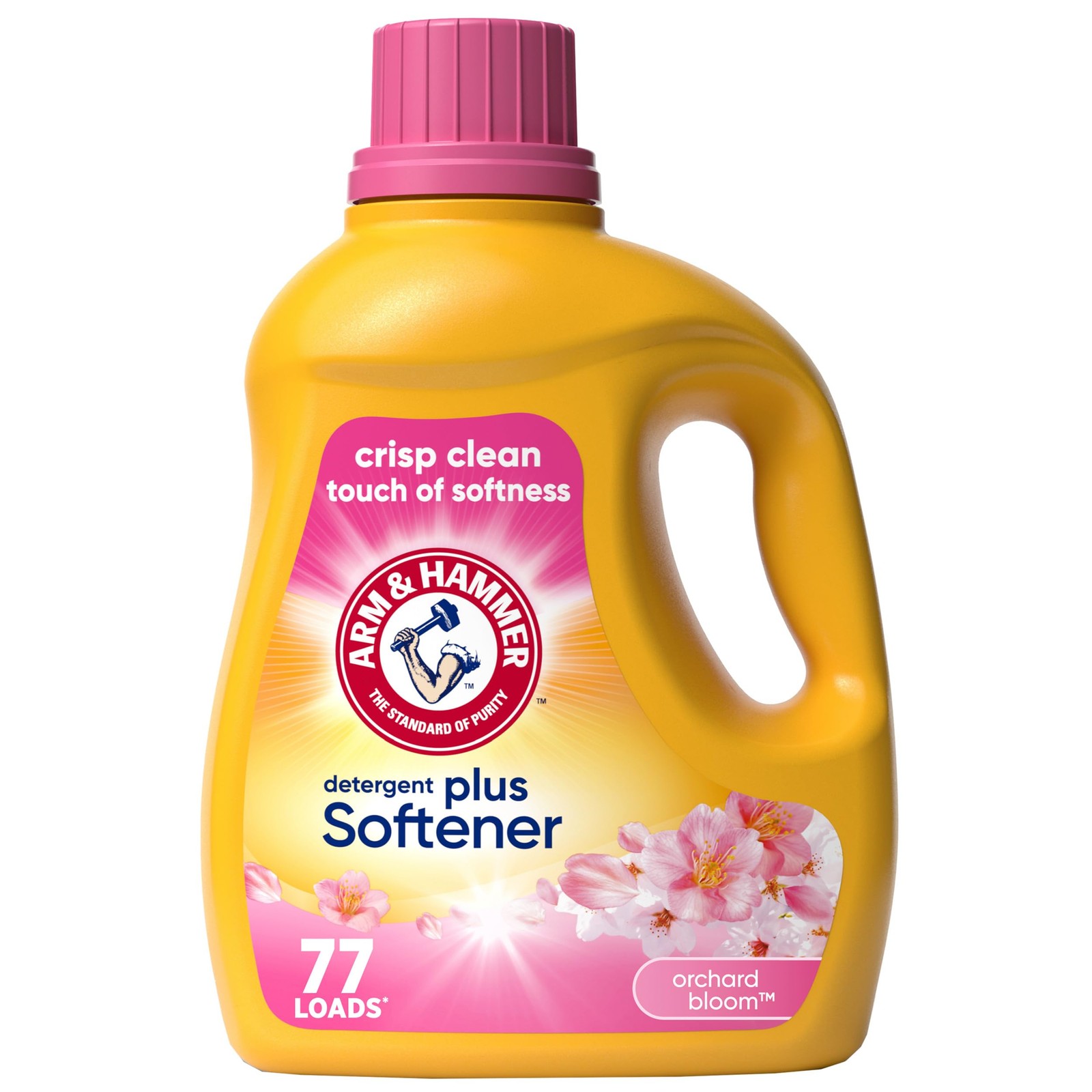 ARM & HAMMER Plus a Touch of Softener, 77 Loads, 100.5 Fl Oz (Pack 1)