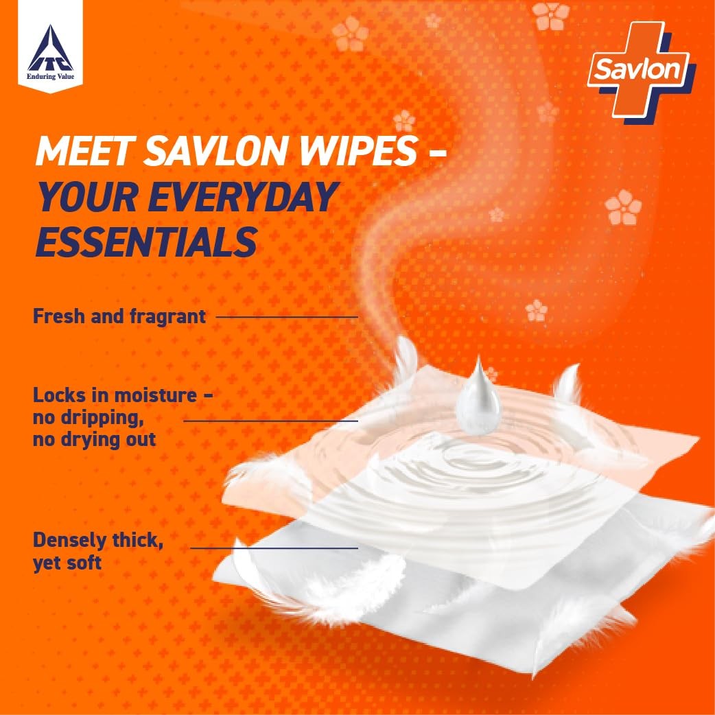 Savlon Germ Protection Wipes 10 nos Pack