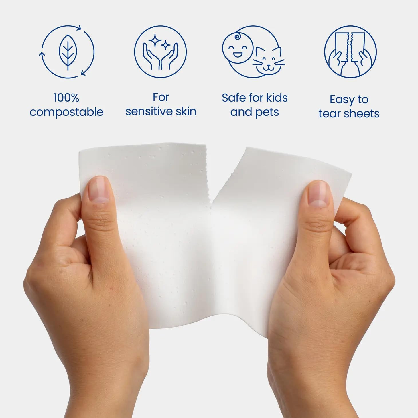 Laundry Detergent Sheets – Fresh Linen – No Plastic Jug (60 Loads) 30 Sheets
