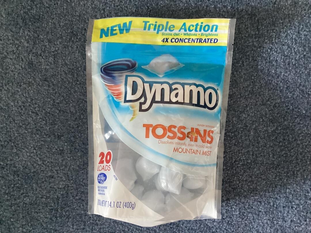 NOS Dynamo Toss Ins Mountain Mist 20 Loads For all machines Rare Discontinued