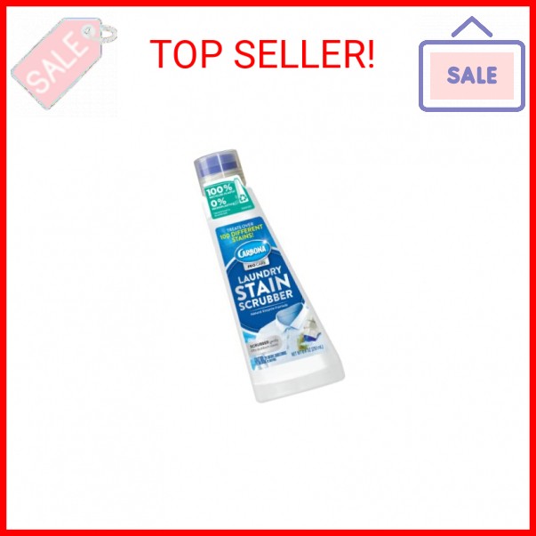 Carbona Laundry Stain Scrubber & Remover (8.4 Fl Oz), Extra-Strength Bio-Enzyme