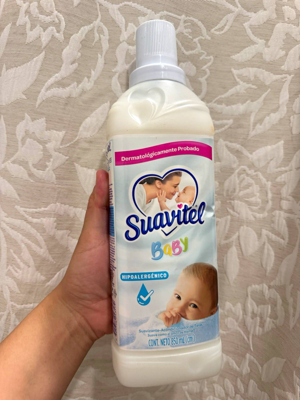 Suavitel Suavitel Baby Hypoallergenic Liquid Fabric Softener 850 mL, Tested