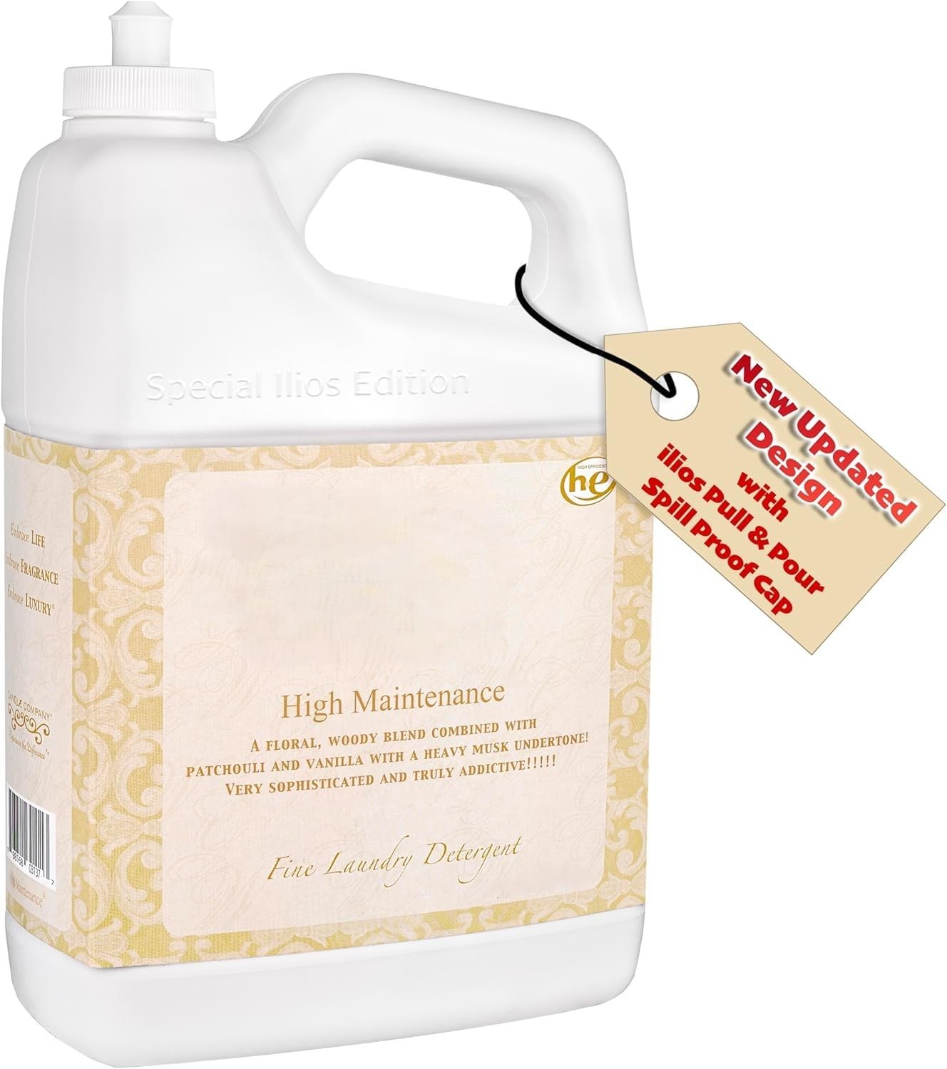 Wash Luxury Laundry Detergent High Maintenance 16 Oz 1 Pcs Pack Bottle