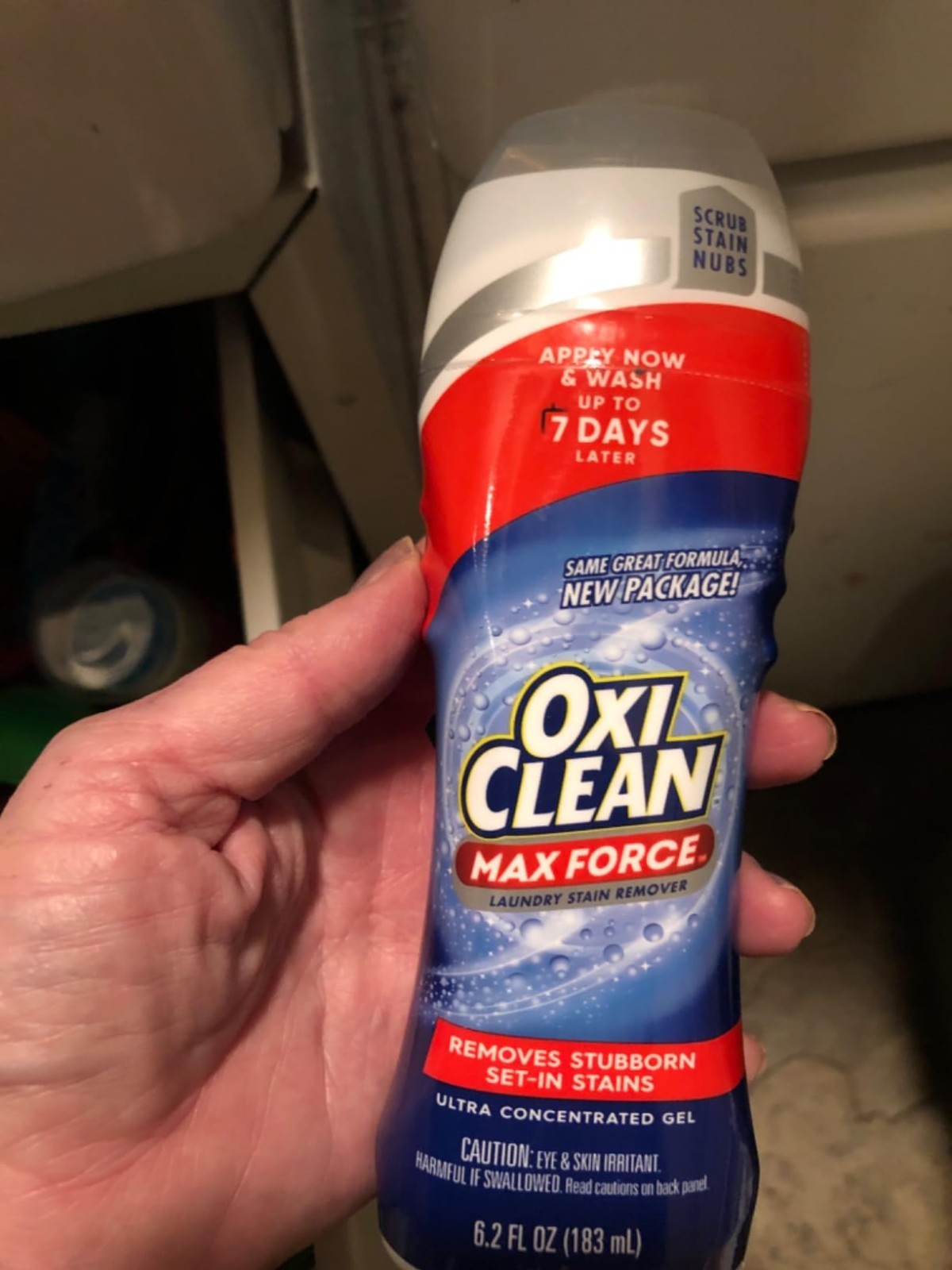 Laundry Stain Remover Gel Stick 6.2oz Max Force Powerful Spot Cleaner