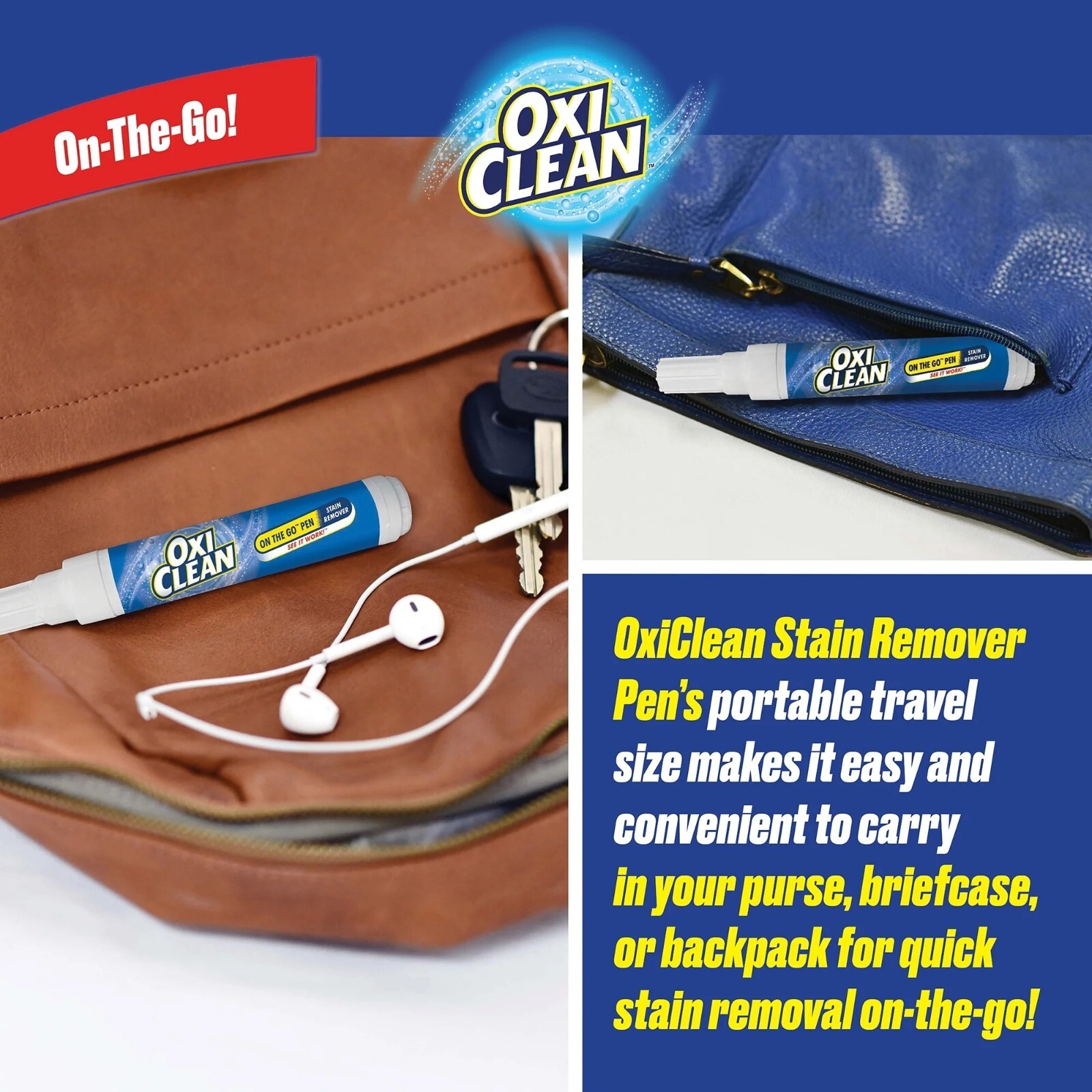 OxiClean On the Go Mini Multi-Purpose Stain Remover Pen 7 mL