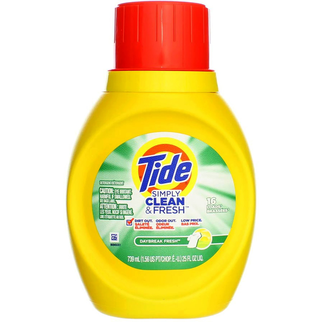 6 Pack Tide Simply Clean and Fresh High Efficiency Laundry Detergent Liquid, …