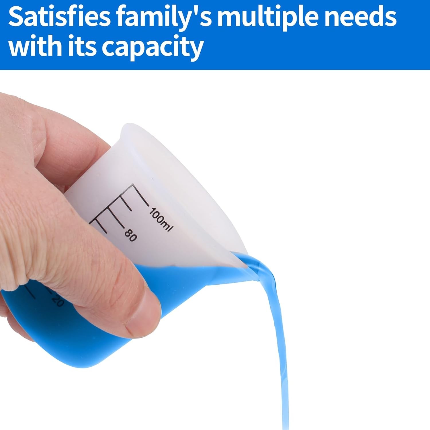 Laundry Detergent Cup Silicone Laundry Detergent Measuring Cup Washable