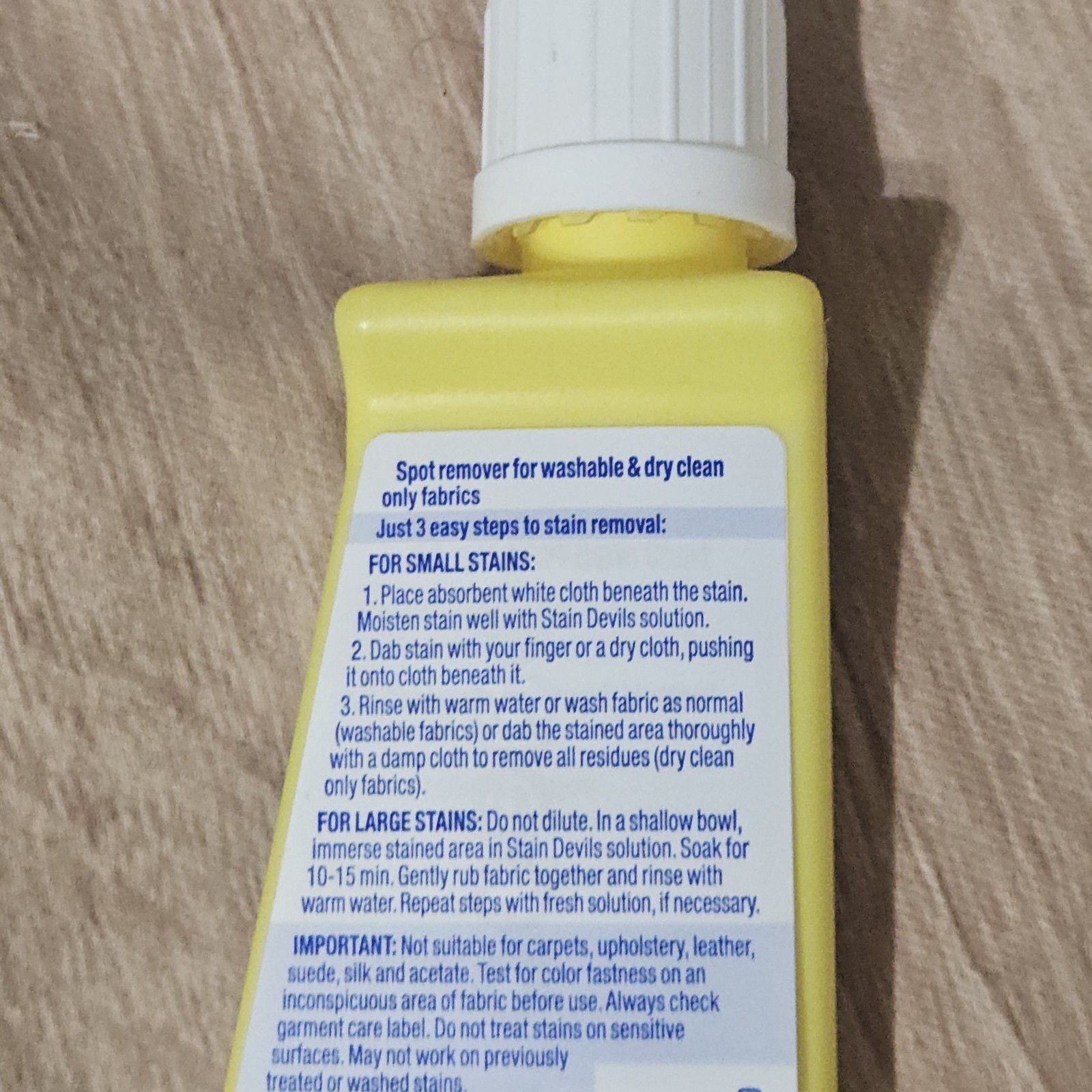 (Pack of 6) Carbona Stain Devils Stain Remover for Blood, Dairy & Ice Cream