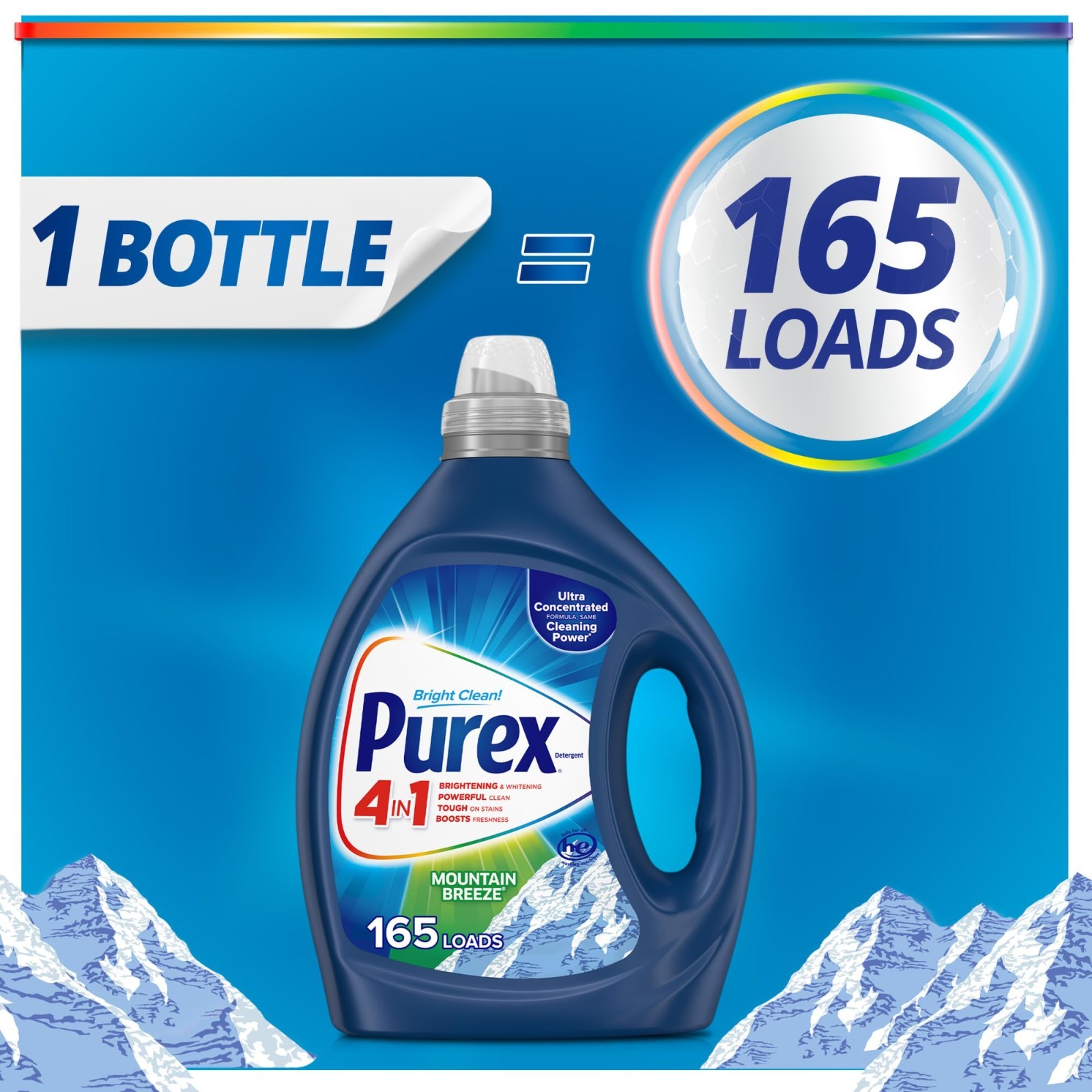 Active Stainfighter Ultra Concentrated Liquid Laundry Detergent 165 Loads