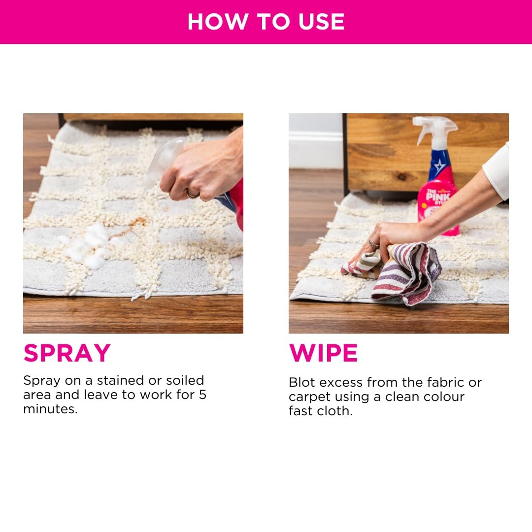 Stardrops The Pink Stuff The Miracle Foaming Carpet & Upholstery Stain Remover