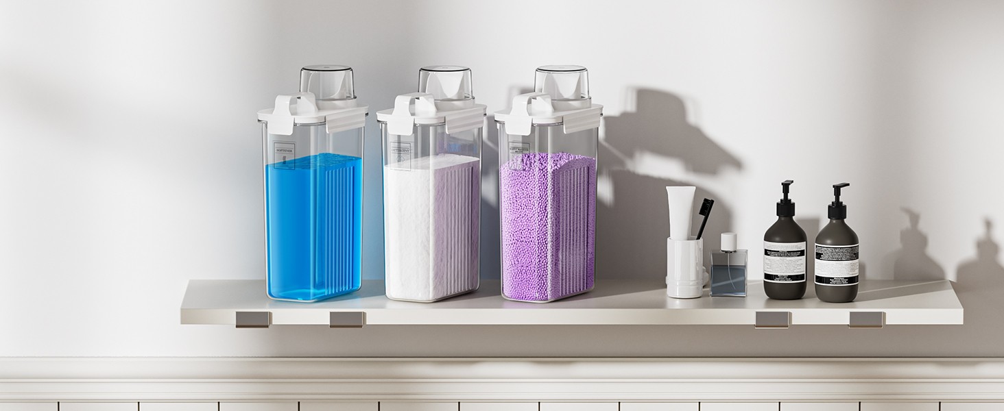 Laundry Detergent Dispenser for Laundry Room,94oz Fabric Softener