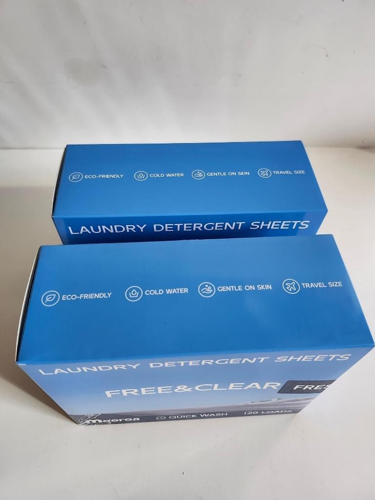 Laundry Detergent Eco Sheets Fragrance Free (240 SHEETS)