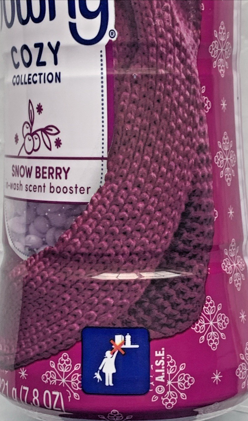 4 Pack Downy Cozy Collection Snowberry Scent Booster 7.8oz Limited Edition