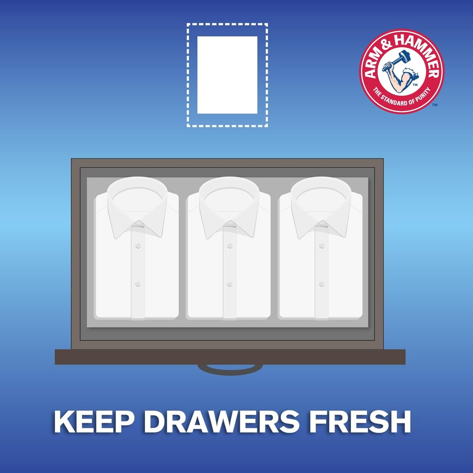Arm & Hammer Essentials Fabric Softener Sheets-Mountain 6 Count (Pack of 1)