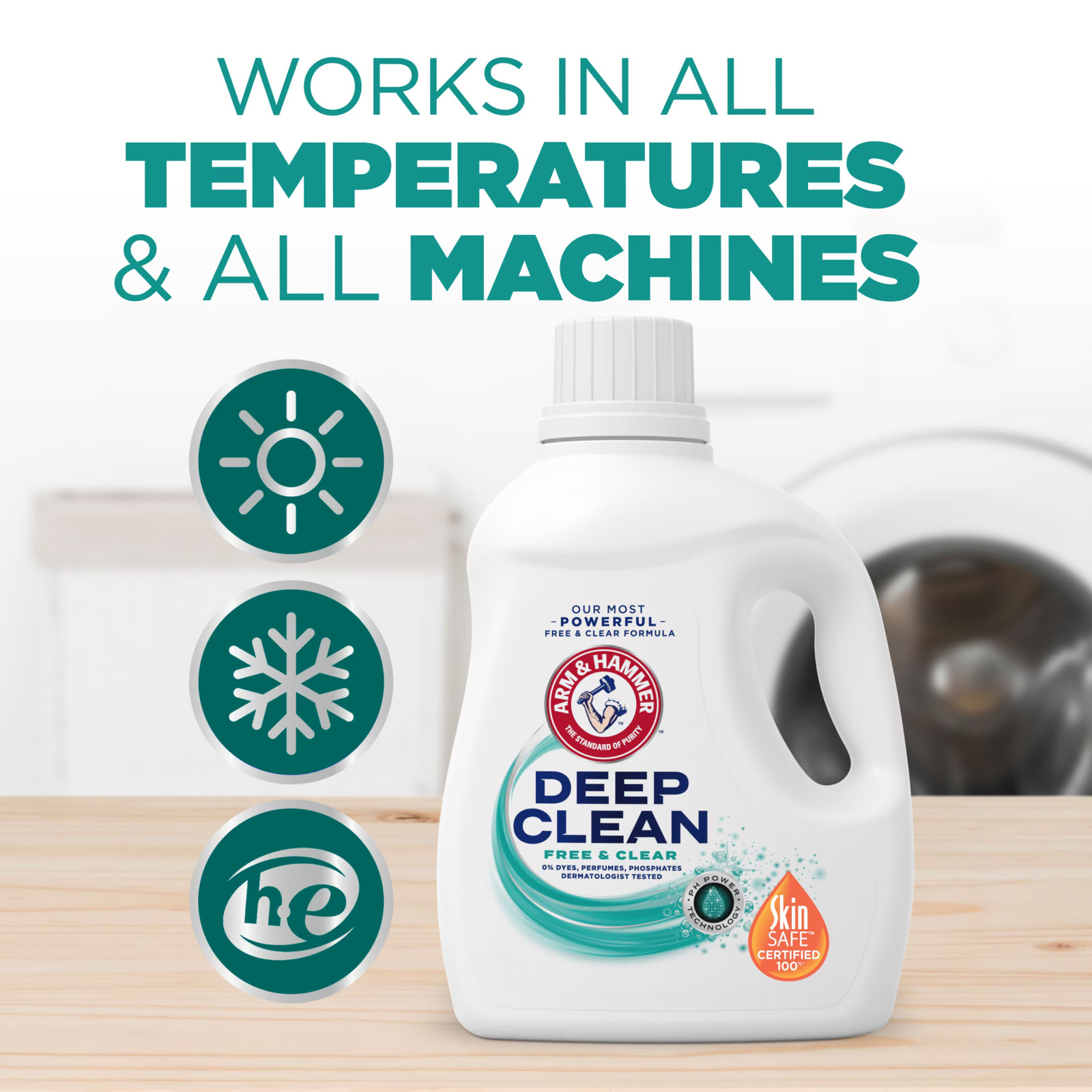 Free and Clear Liquid Laundry Detergent