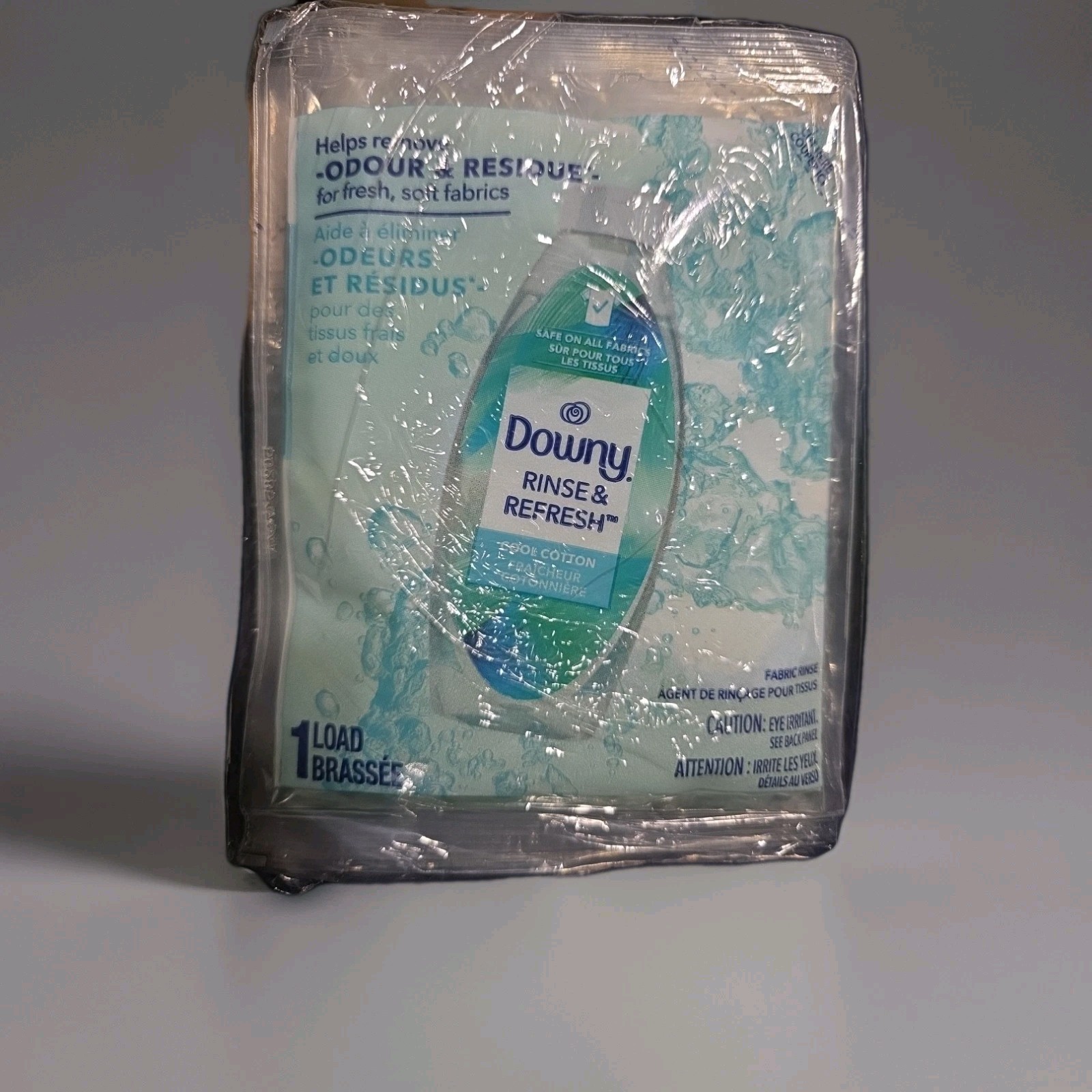 Downy Rinse and Refresh Active.. Cool Cotton Scent Sealed (6) Packets ,1PkperLd
