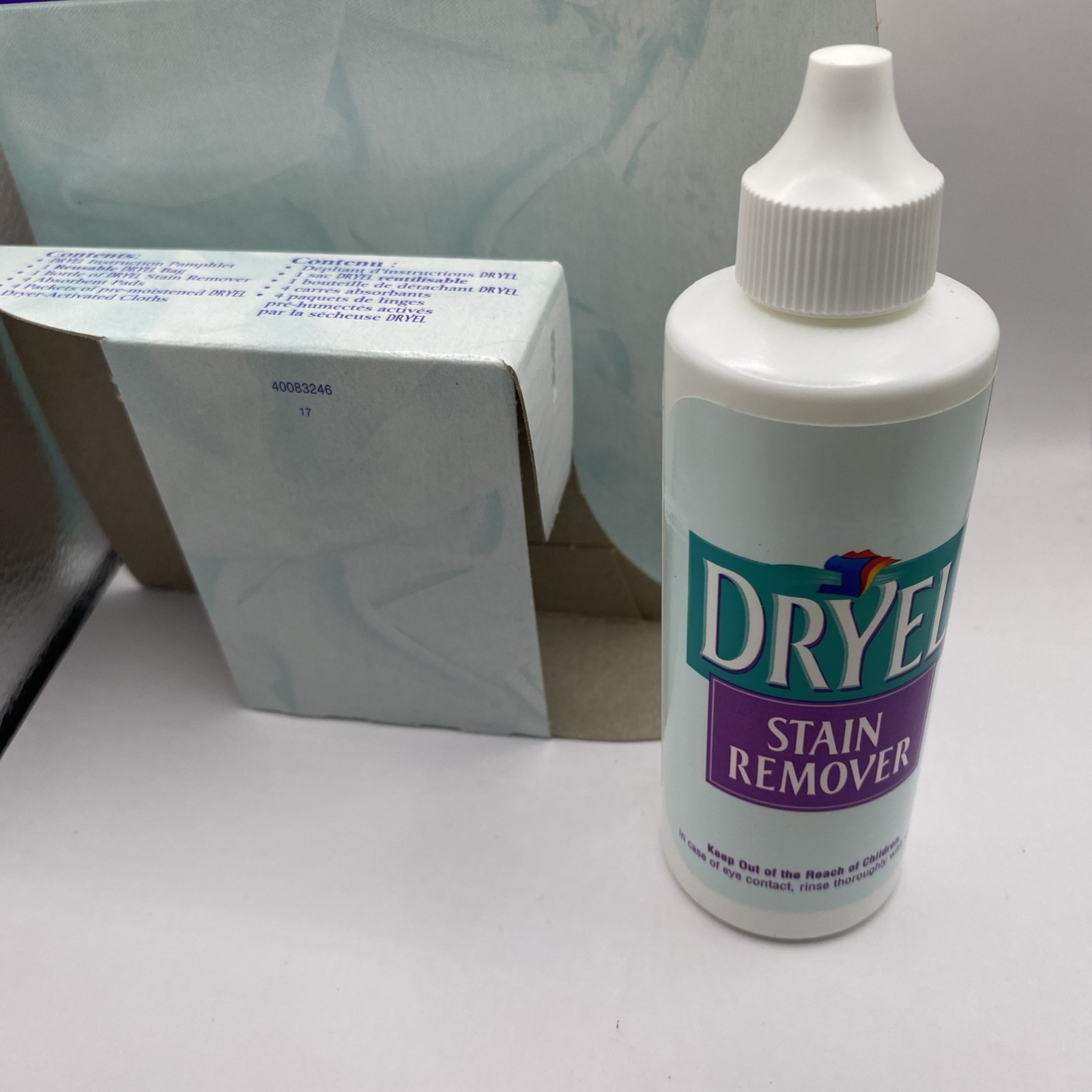 Dryel Dry Clean At Home Starter Kit 4 Loads Cloths Pads Bag Stain Remover