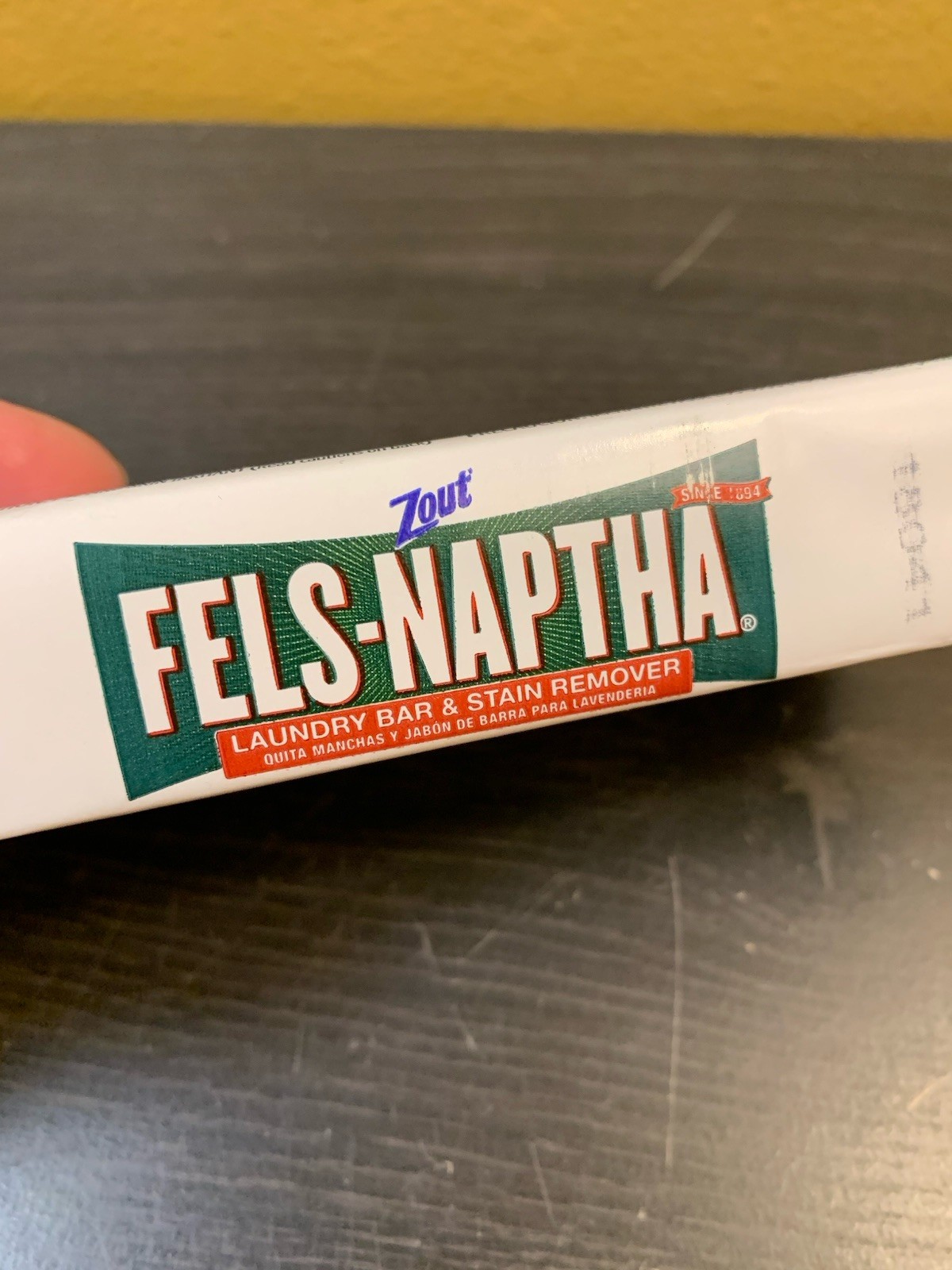 Zout Fels-Naptha Laundry Bar, Stain Remover Soap, 5 oz