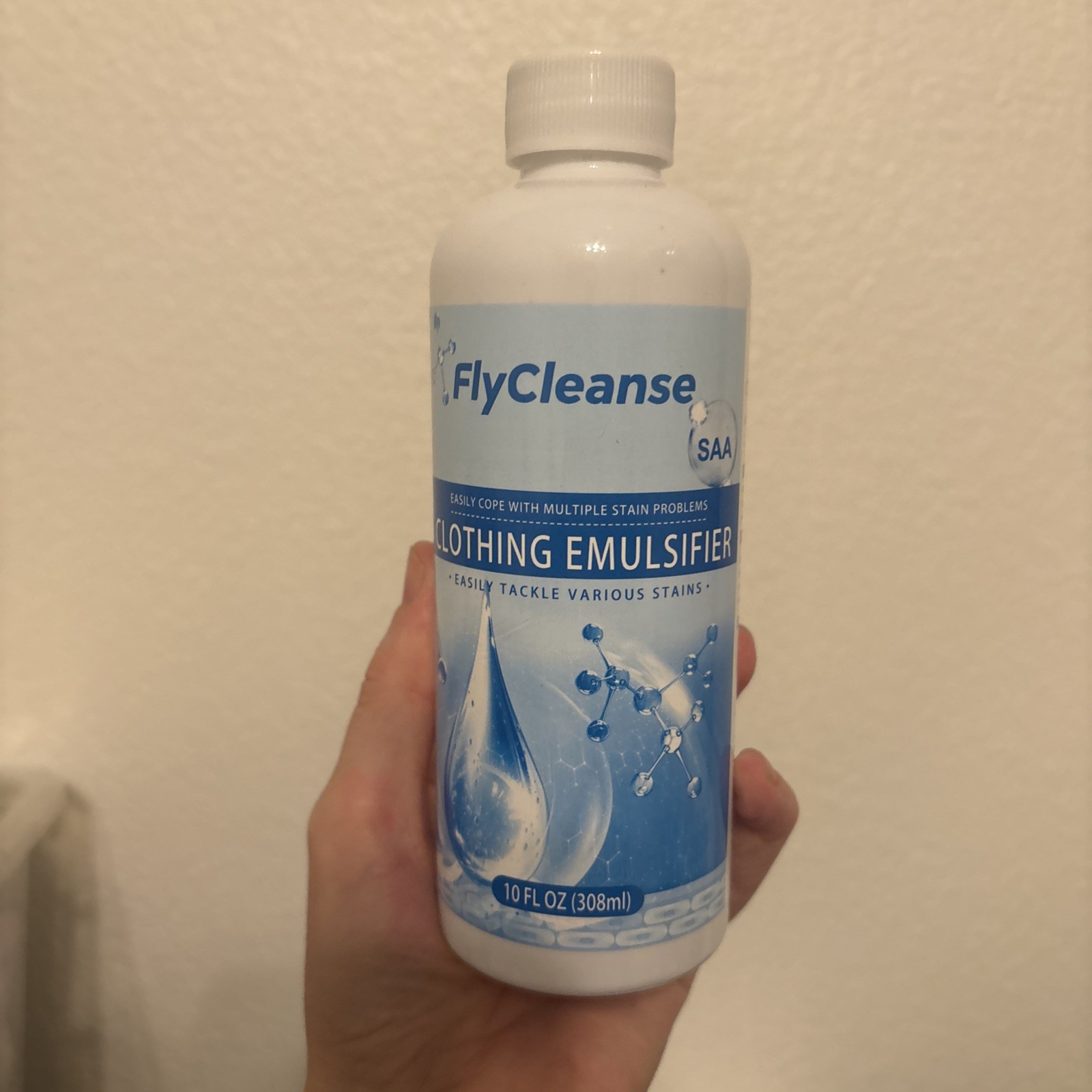 Fly Cleanse Natural Clothing Emulsifier Non Ionic Emulsifier Cleaner – Brand New