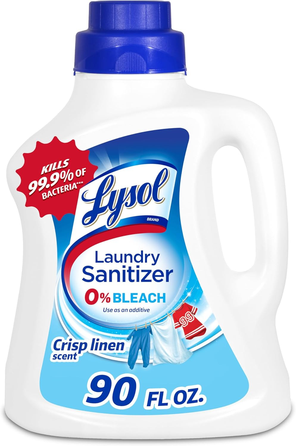 Disinfectant Laundry Sanitizer & Scent Booster, Laundry Detergent Additive, Colo