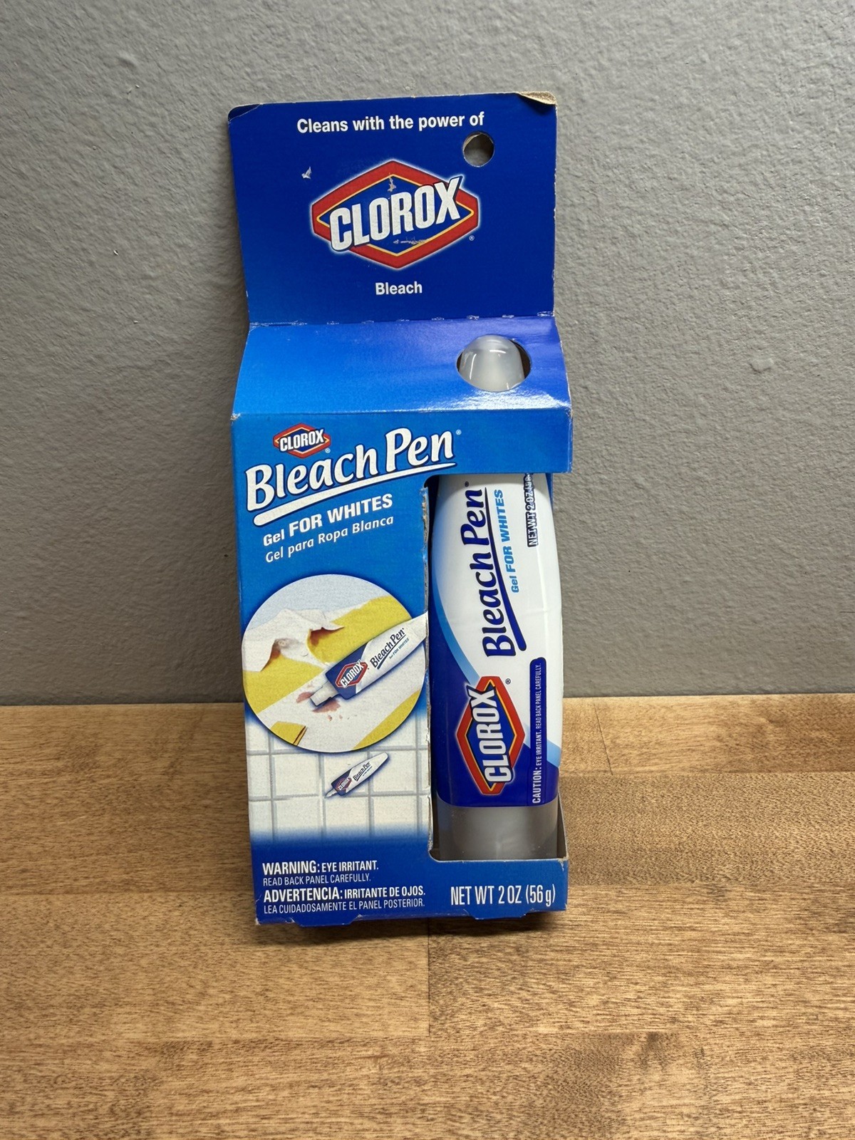 Clorox Bleach Pen Gel for Whites Laundry 2oz Dual-Tipped Discontinued