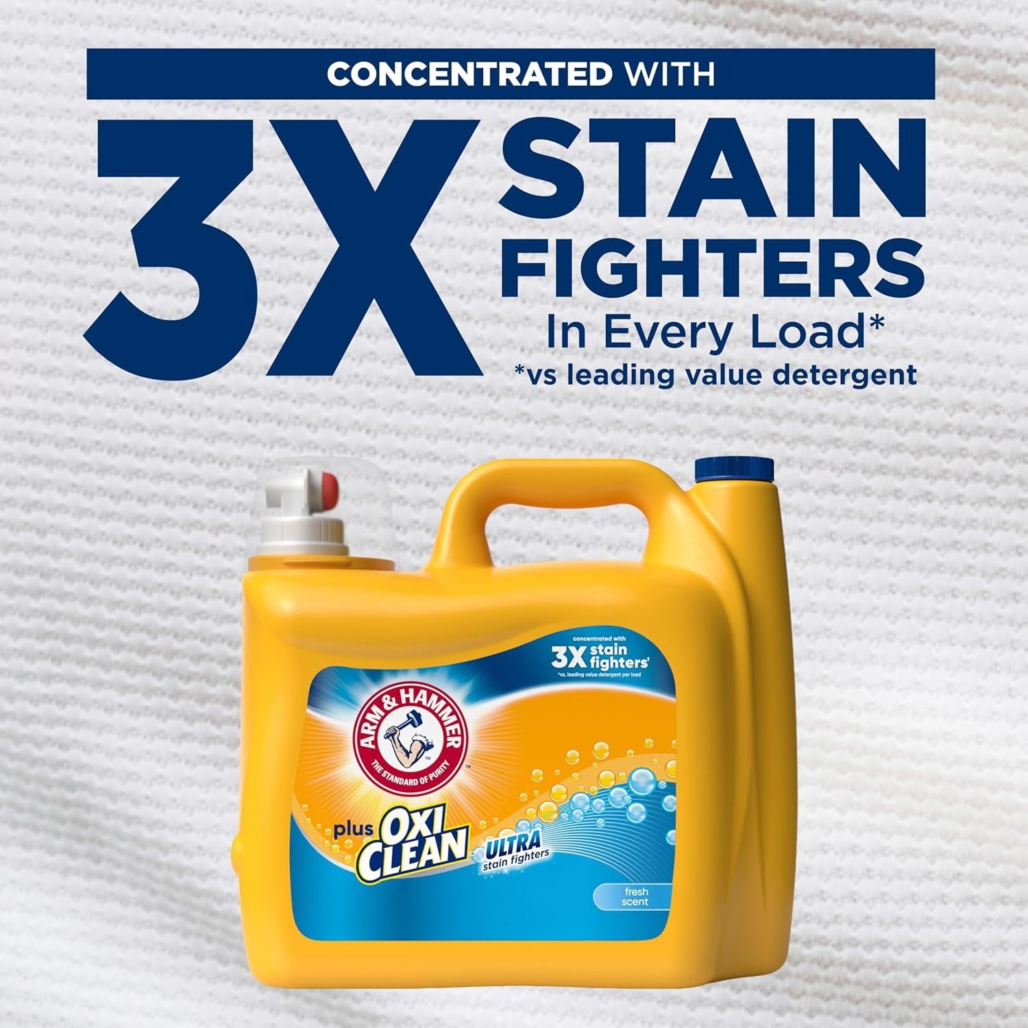Plus OxiClean Ultra Stain Fighters Liquid Laundry Detergent | Stain Remover f…