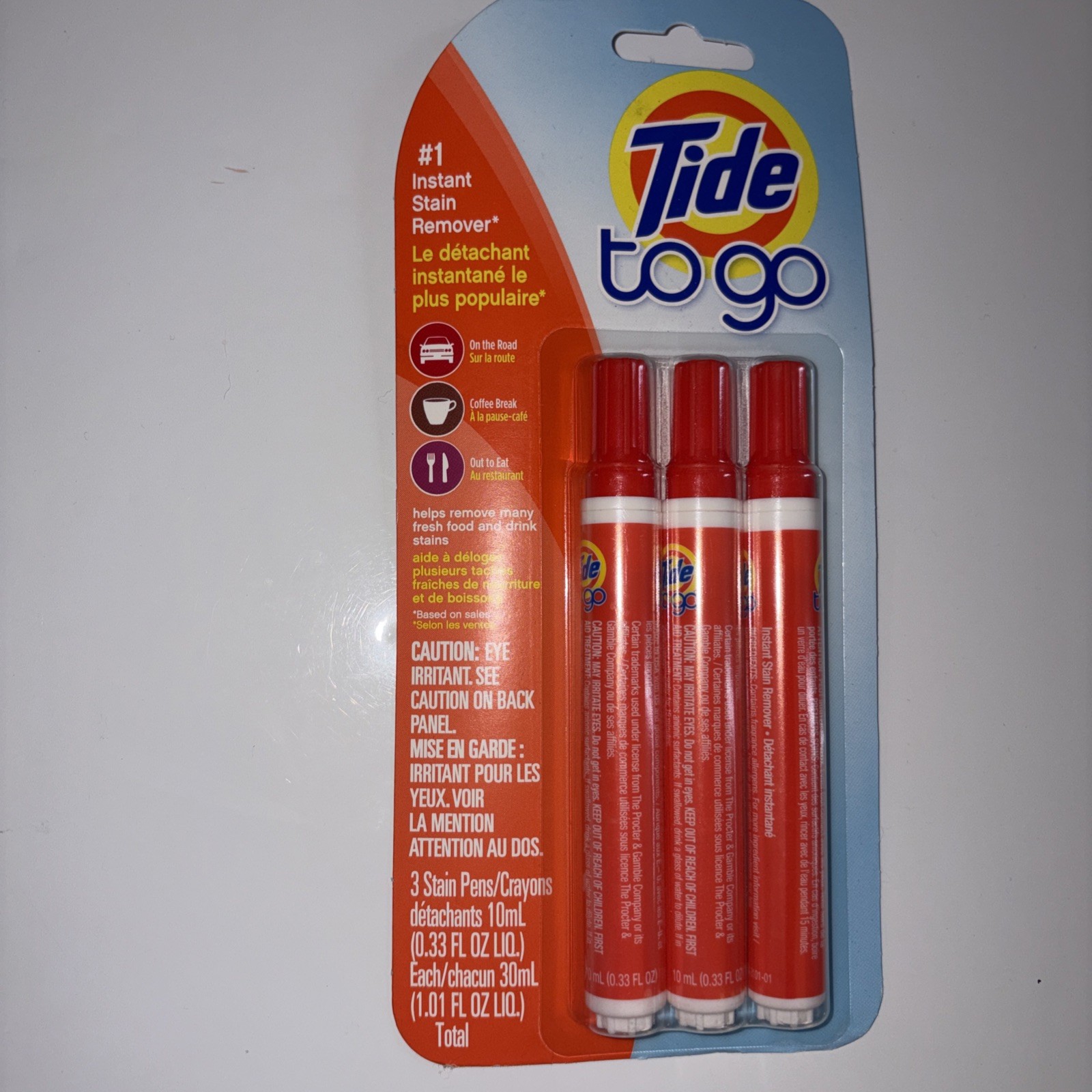 Tide To Go Instant Stain Remover 6 pens 2x Pack