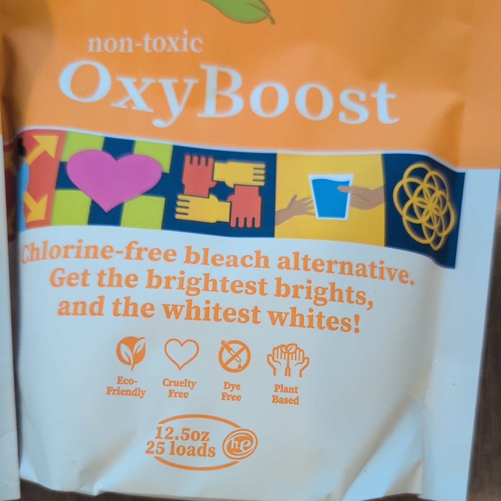 Truly Free Oxy Boost Chlorine Free Bleach Alternative Plant Based Eco Friendly