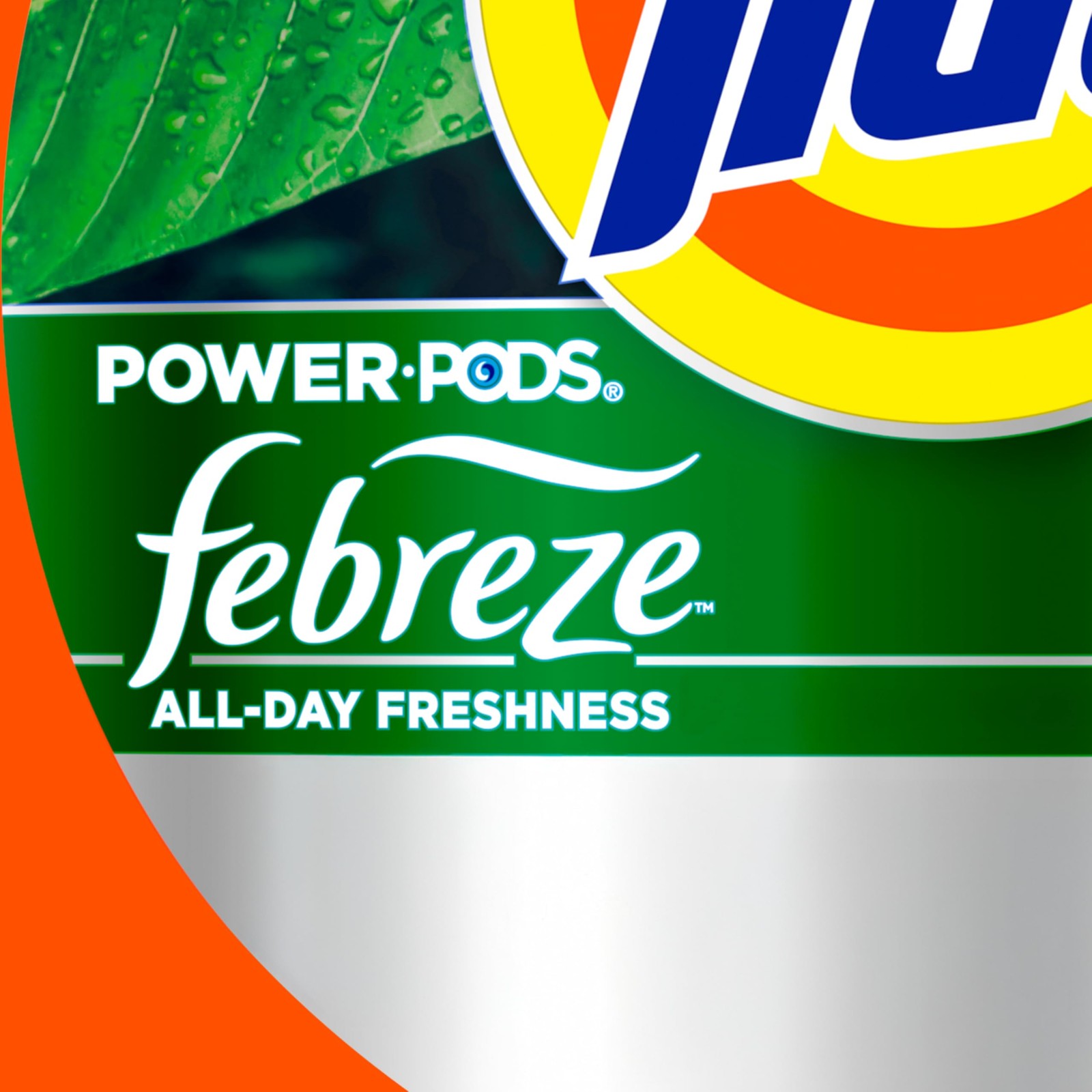Tide Power Pods w/ Febreze Botanical Rain Laundry Detergent Pacs 45 Count