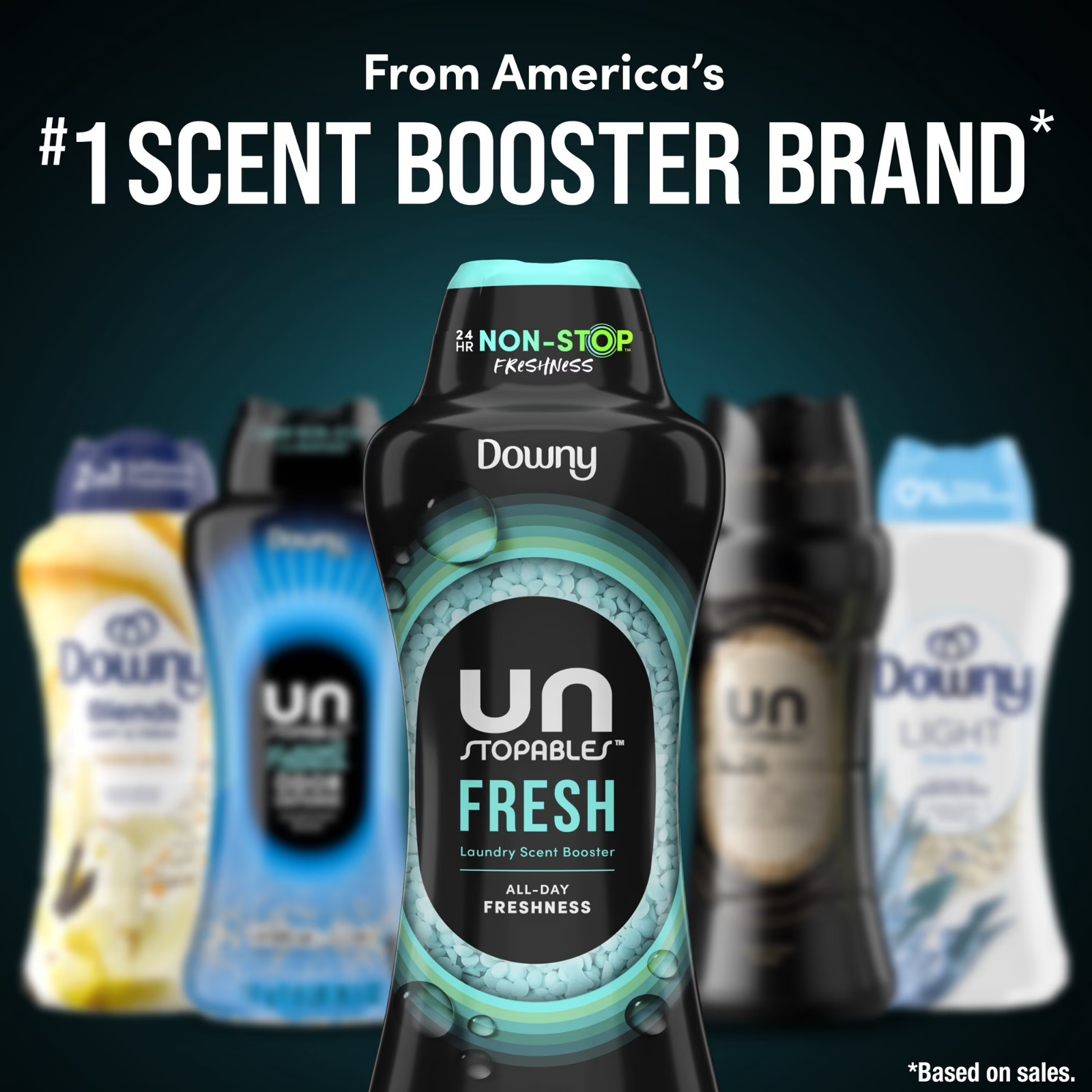 Downy Unstopables In-Wash Scent Booster Beads, Fresh