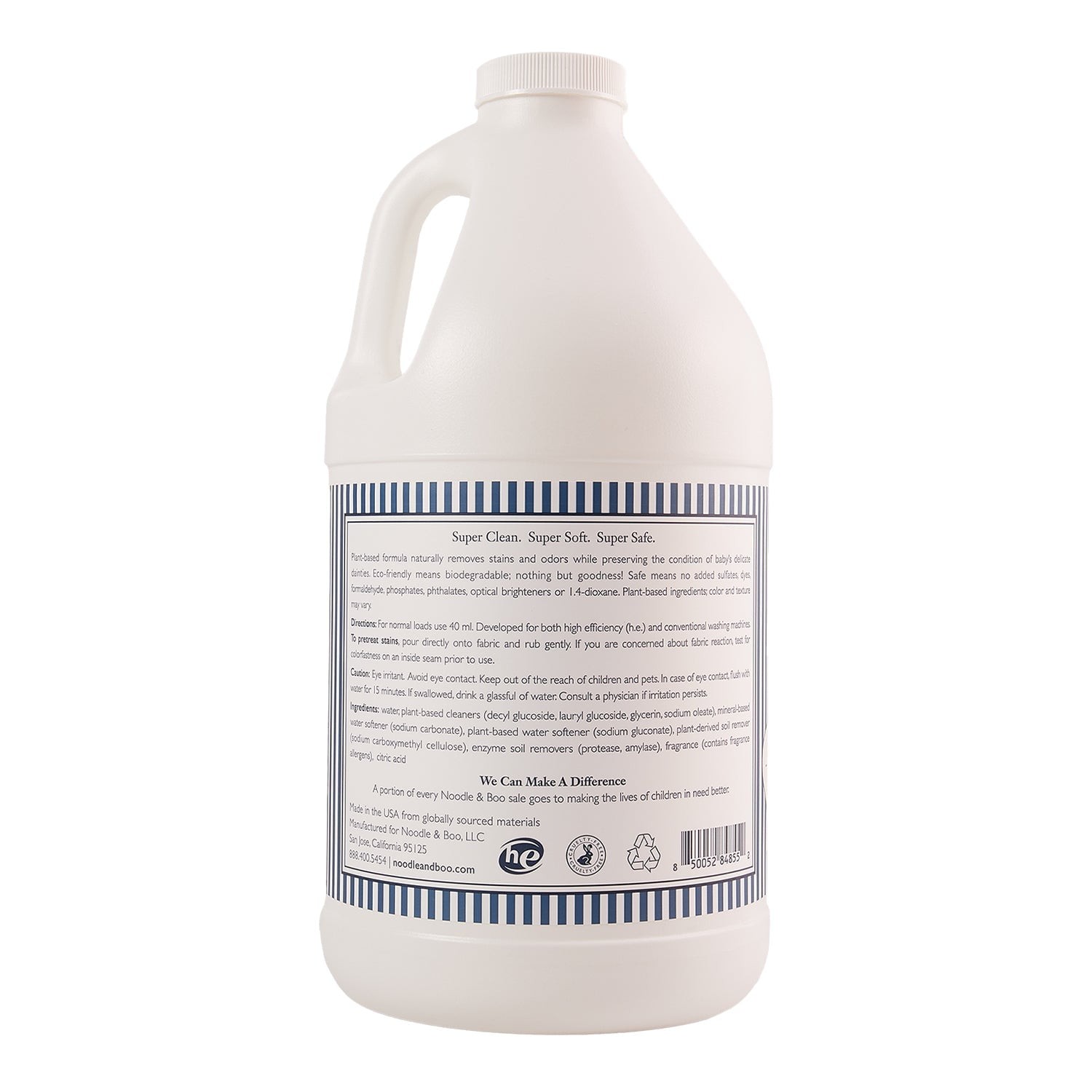 Noodle & Boo Ultra-Safe Newborn Baby Liquid Laundry Detergent, Sensitive Skin