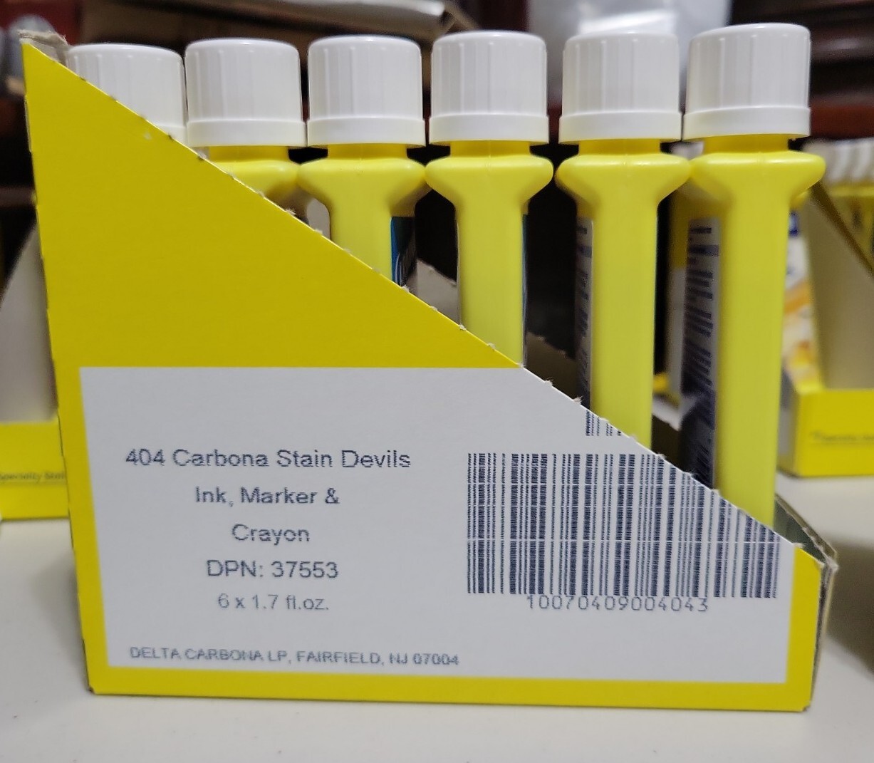 New Carbona Stain Devils Formula 3 Ink Marker & Crayon 1.7 fl oz Lot of 10! NEW