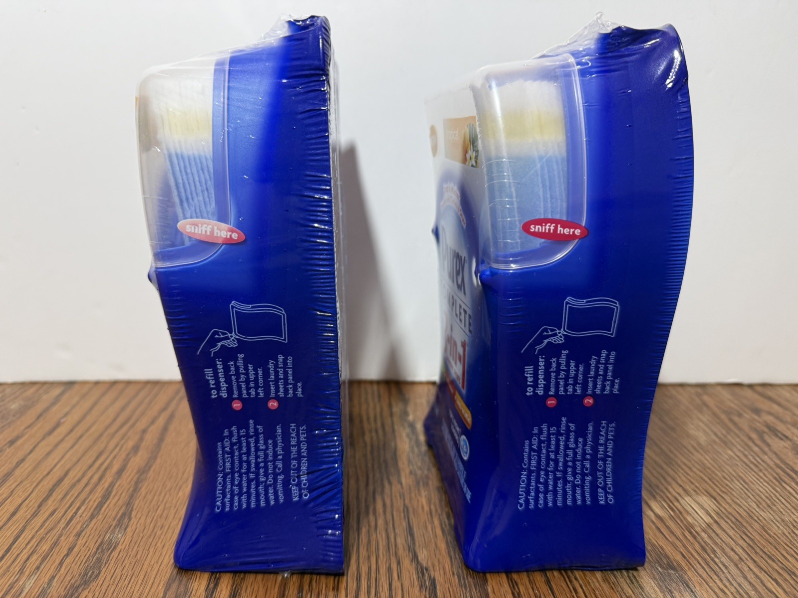 Purex Complete 3-in-1 Laundry Dispenser & Refill Sheets in Tropical Escape NOS