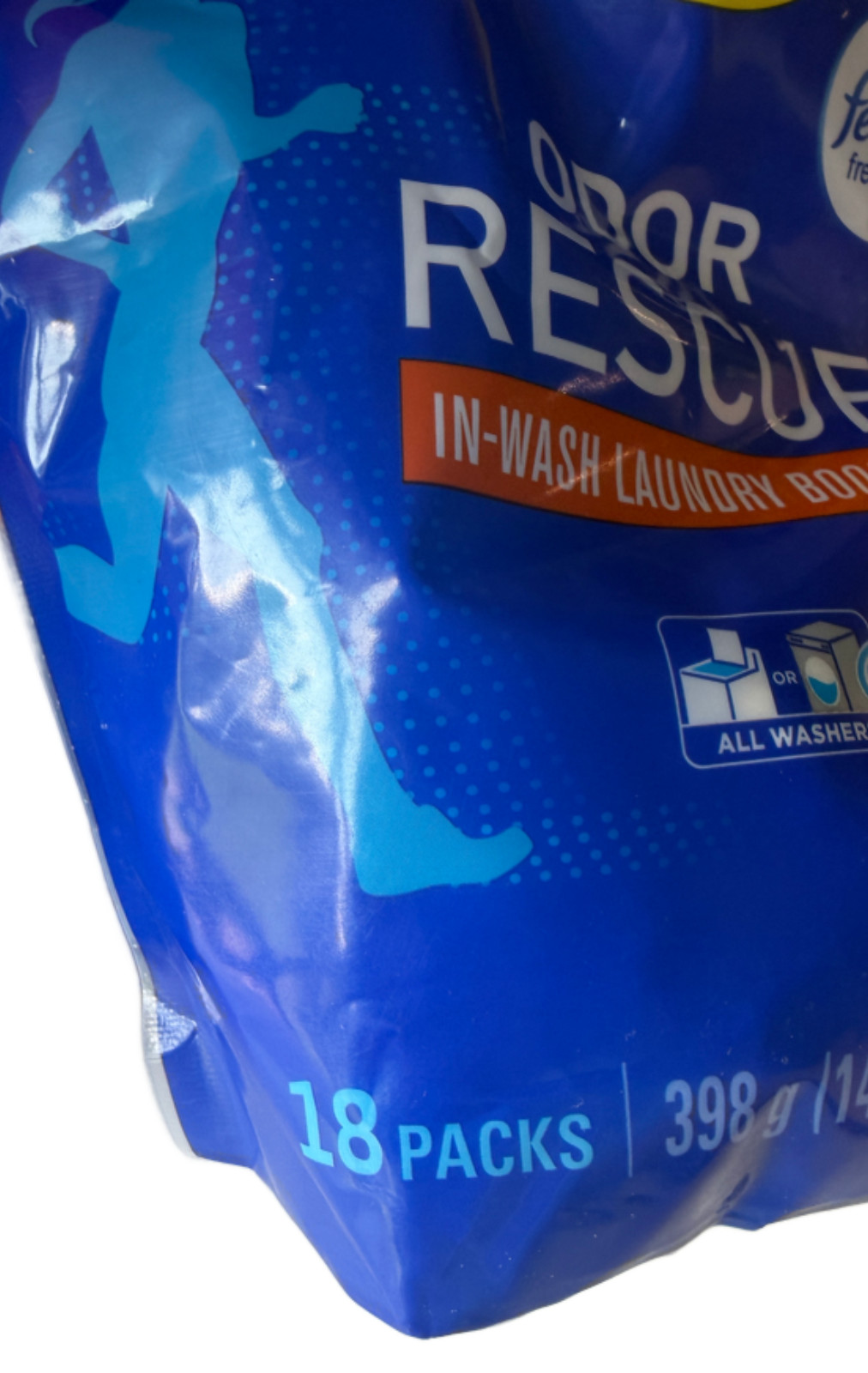 (PACK OF 2) Tide Odor Rescue In-Wash Laundry Booster 18 Count 14 oz Febreze
