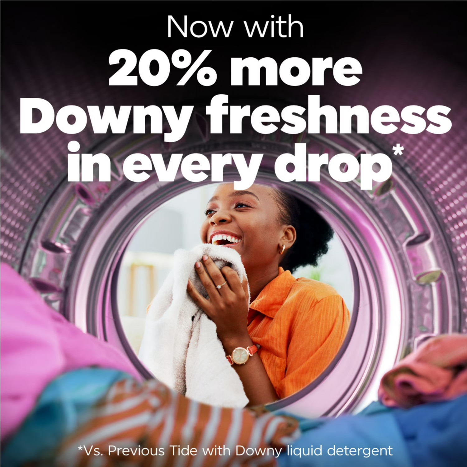2PK Tide Plus Ultra Downy Liquid Laundry Detergent April Fresh 73 fl oz 52 Loads
