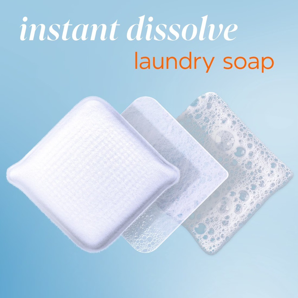 Evo Laundry Detergent Tiles, Free & Gentle, Hypoallergenic, Unscented, 40 Count