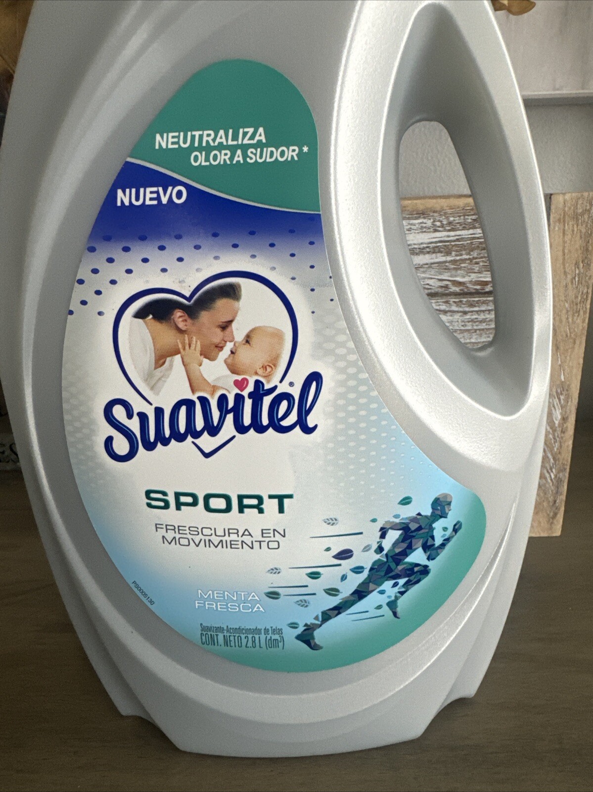 Suavitel Fabric Conditioner Sport, Fresh Mint, 95 Oz, Rare